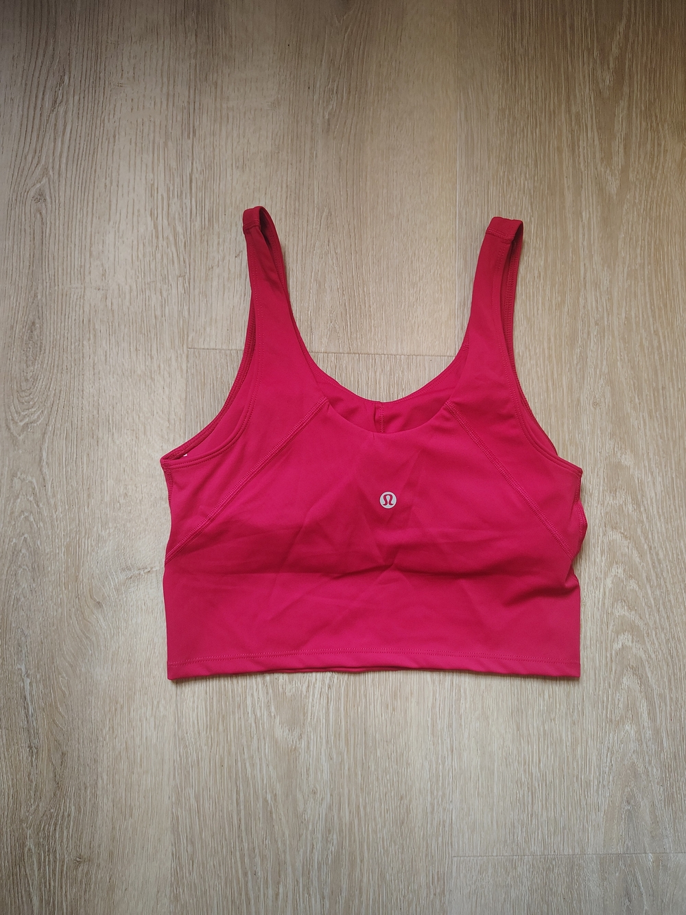 lululemon athletica pink Sports Bra Crop